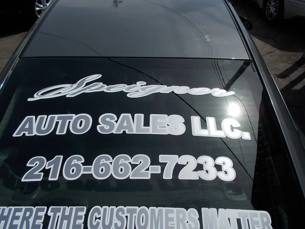 Vehicle graphics in Cleveland Heights